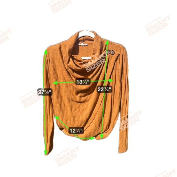 Size Large Maurice's Fall Cowl Neck Sweater - Picture 5 of 5